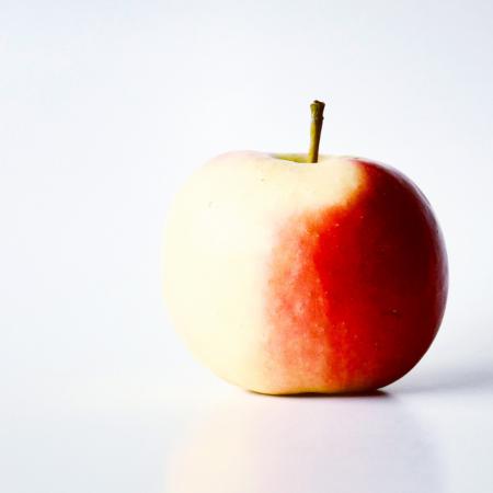 Close-Up Photo Of Apple