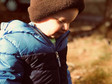 Close-up Photography of a Boy