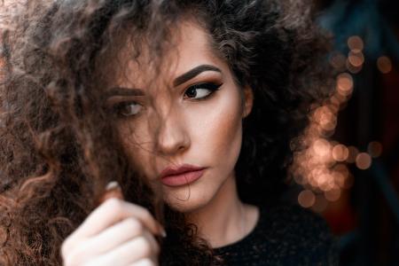 Close-Up Photography of a Woman