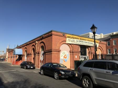 Closed North Pavilion, Broadway Market, S. Broadway, Baltimore, MD