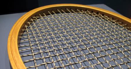 Closeup of a Tennis Racket