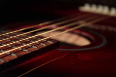 Guitar close up