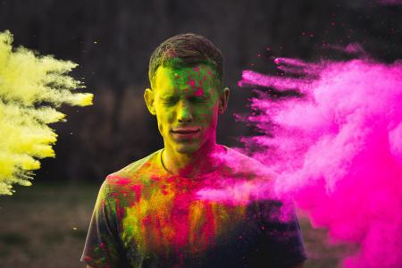 Closeup Photo of Man Close Eyes and Mouth