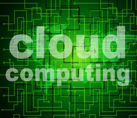 Cloud Computing Means Computer Network And Cloud-Computing