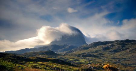 Clouds Covering the Mountain