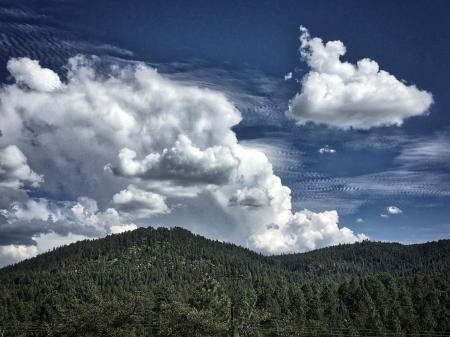 Clouds Over Strawberry Mountain