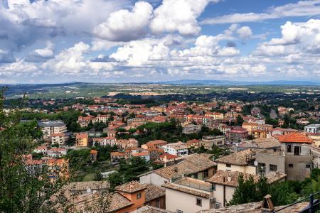 Clouds Over the Town