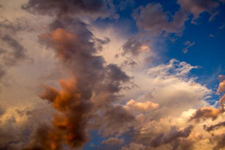 Cloudy Skies during Day