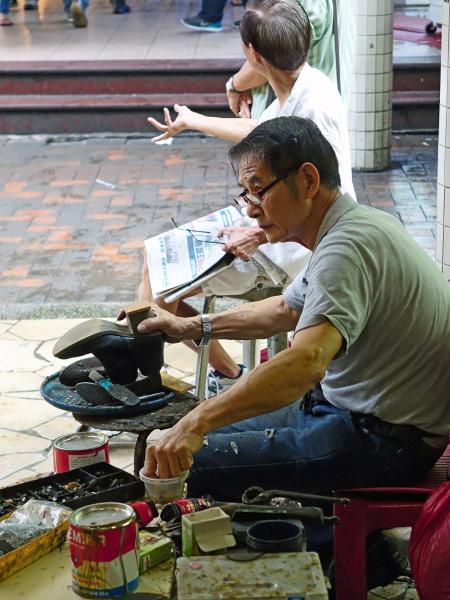 Cobbler on the Street