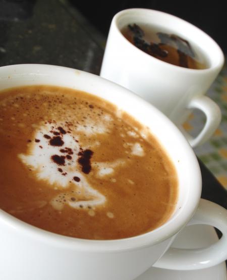 Coffee with Green Tea