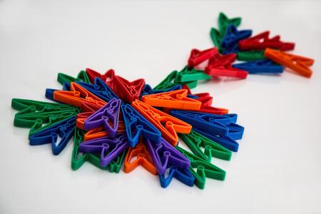 Colorful Clothes Pins