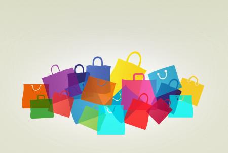 Colorful Shopping and Gift Bags