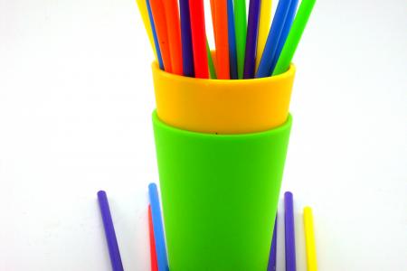 Colorful straws