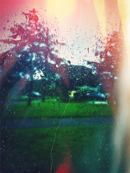 Coloured Rain Drops