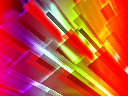 Colourful Bars Background Shows Graphic Design Or Digital Art