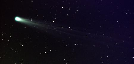 Comet in Space