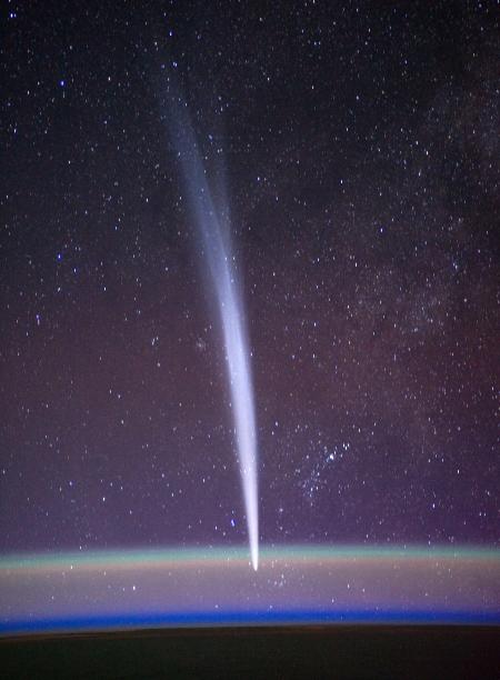 Comet in Space