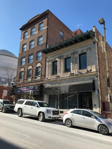 Commercial building, 516-518 N. Charles Street, Baltimore, MD 21201