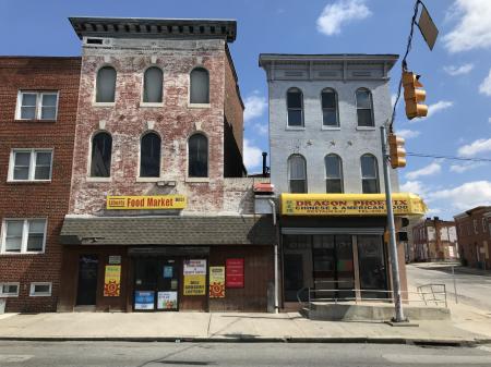 Commercial builldings, 1201 Greenmount Avenue, Baltimore, MD 21202