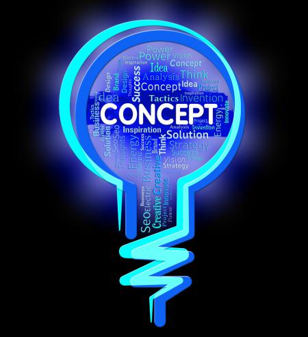 Concept Lightbulb Means Thinking Hypothesis And Thoughts