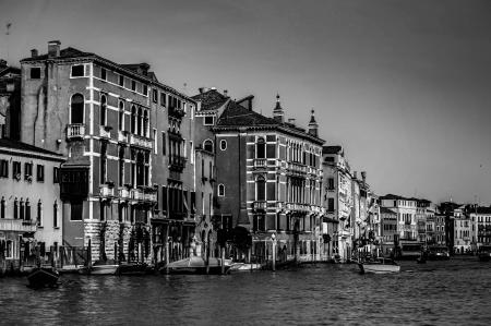 Concrete Houses Beside Body of Water