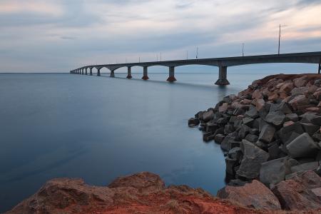 Confederation Twilight Bridge - HDR