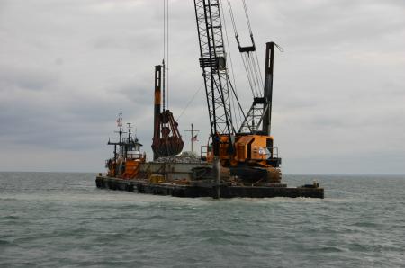 Construction Barge