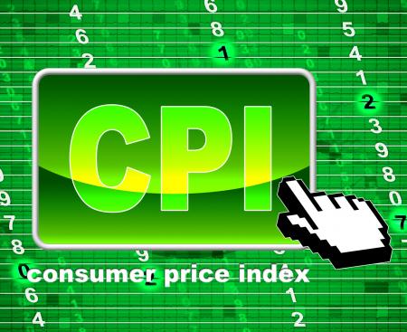 Consumer Price Index Represents Web Site And Website