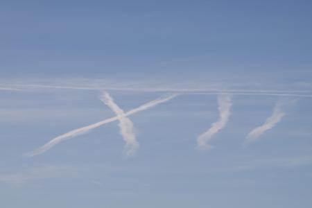 Contrail on the Sky