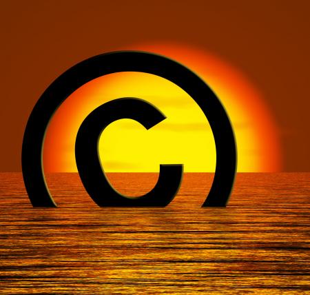 Copyright Symbol Sinking Meaning Piracy Or Infringement