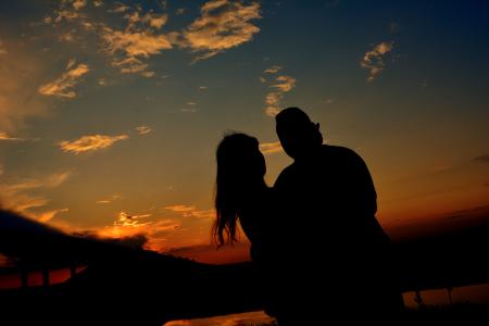 Couple in Romantic Setting