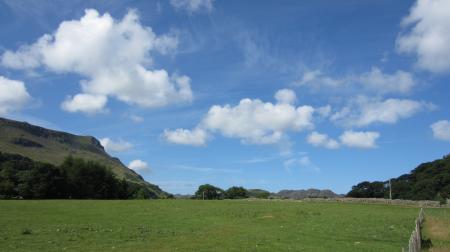 CRAIG LAS CLOUDSCAPE from camping site nr Kings 26-7-2013