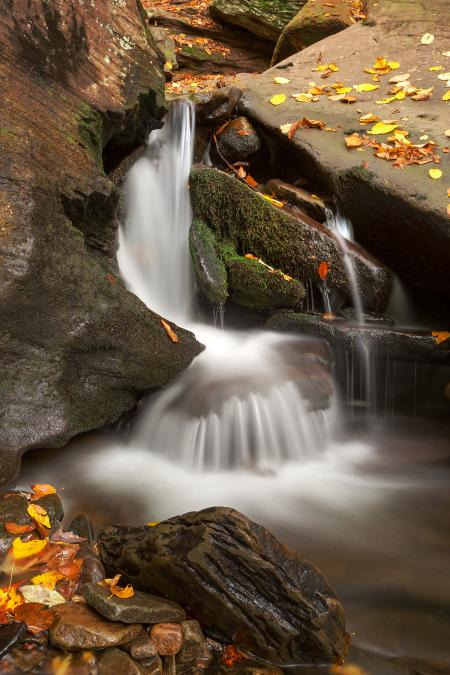 Crescent Crater Falls - HDR