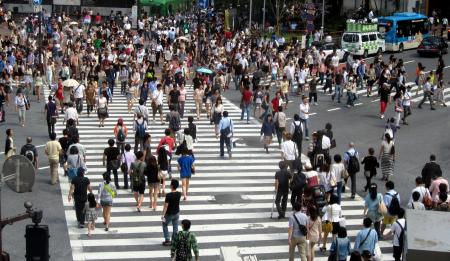 Crowded Japan