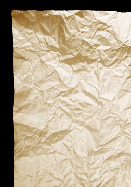 crumpled paper