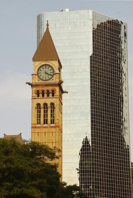 Crystal Glass High Rise Building