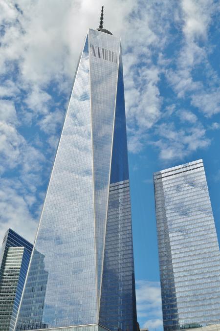 Curtain Wall Buildings Under Blue Cloudy Sky