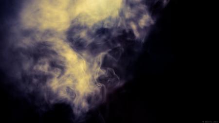 Dark smoke