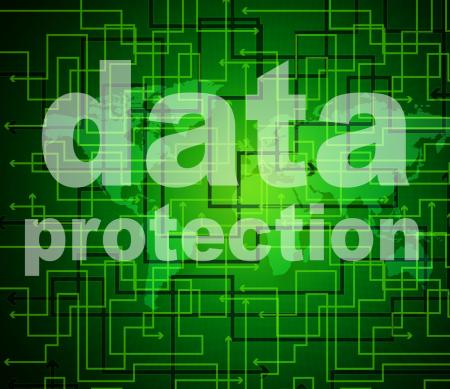 Data Protection Shows Knowledge Protected And Secured