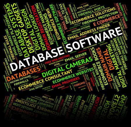 Database Software Means Softwares Freeware And Application