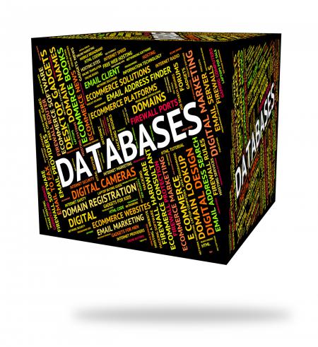 Databases Word Indicates Info Words And Text