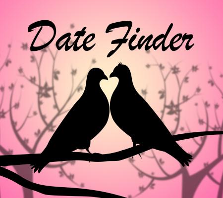 Date Finder Indicates Online Dating