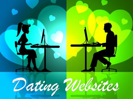 Dating Websites Means Dates Network And Date