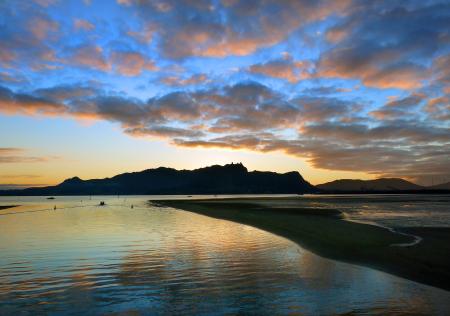 Dawn Whangarei Harbour. NZ