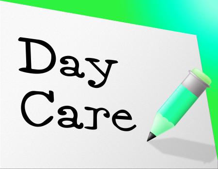 Day Care Represents Childrens Club And Childrens