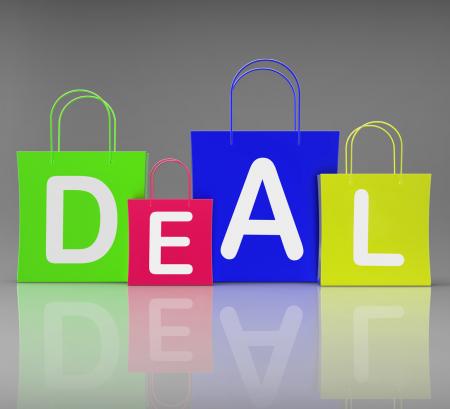 Deal Bags Show Retail Shopping and Buying