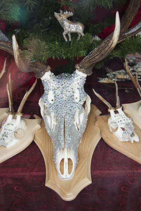 Deer Antler with Diamonds