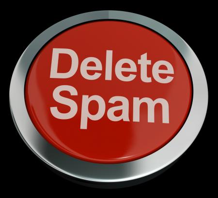 Delete Spam Button For Removing Unwanted Email