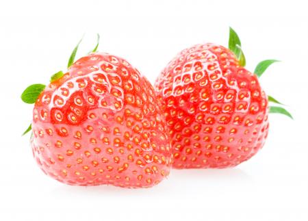 Delicious red strawberries