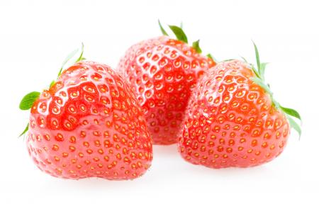Delicious red strawberries